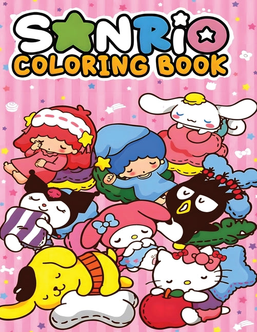 Book cover for Sanrio Coloring Book: Unleash Your Creativity Fun and Unique My Melody Coloring Book for All Ages! (Sanrio Cinnamoroll My Melody)