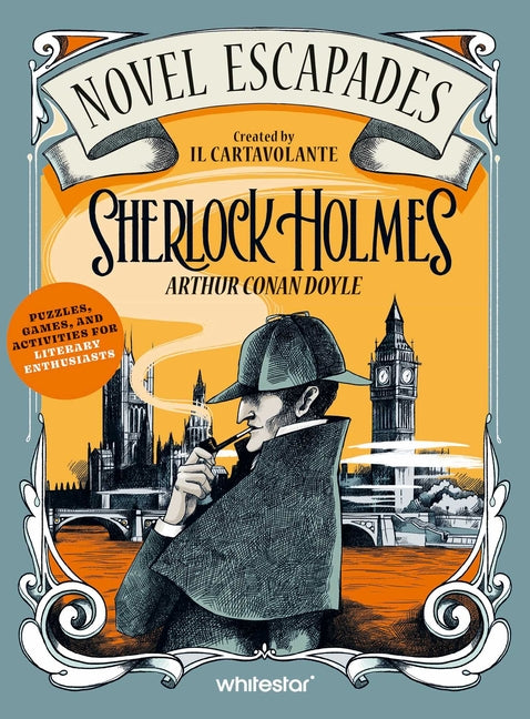 Book cover for Sherlock Holmes: Puzzles, Games and Activities for Literary Enthusiasts
