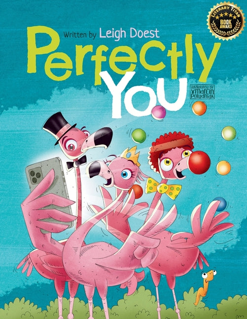 Book cover for Perfectly You: A funny, rhyming children's book about diversity and inclusion that teaches kids the value of self-acceptance and embracing difference.
