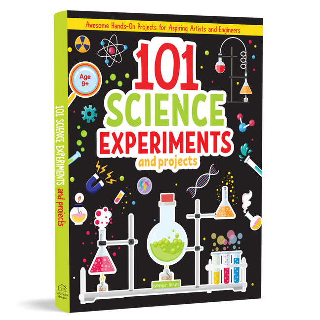 Book cover for 101 Science Experiments and Projects for Children