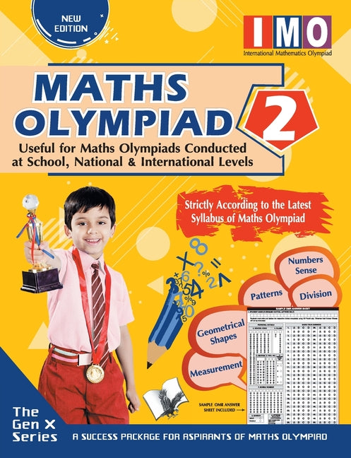 Book cover for International Maths Olympiad - Class 2(With OMR Sheets)