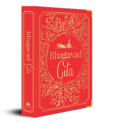 Book cover for Bhagavad Gita (Deluxe Silk Hardbound)