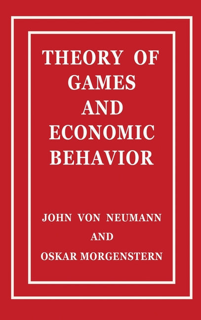 Book cover for Theory of Games and Economic Behavior