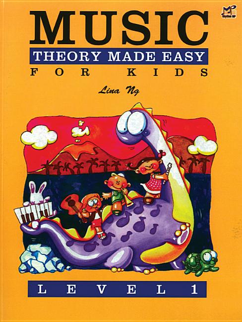 Book cover for Music Theory Made Easy for Kids, Level 1