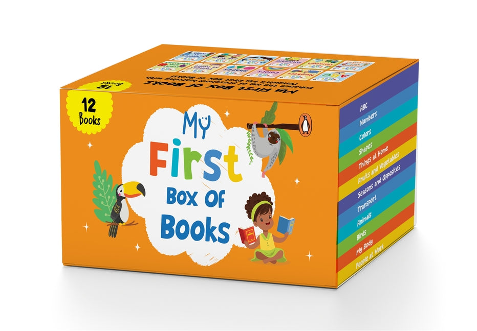Book cover for My First Learning Library Boxset (12 Books): A Boxset of 12 Illustrated Board Books for Kids, Toddlers [Penguin Early Learning Series]