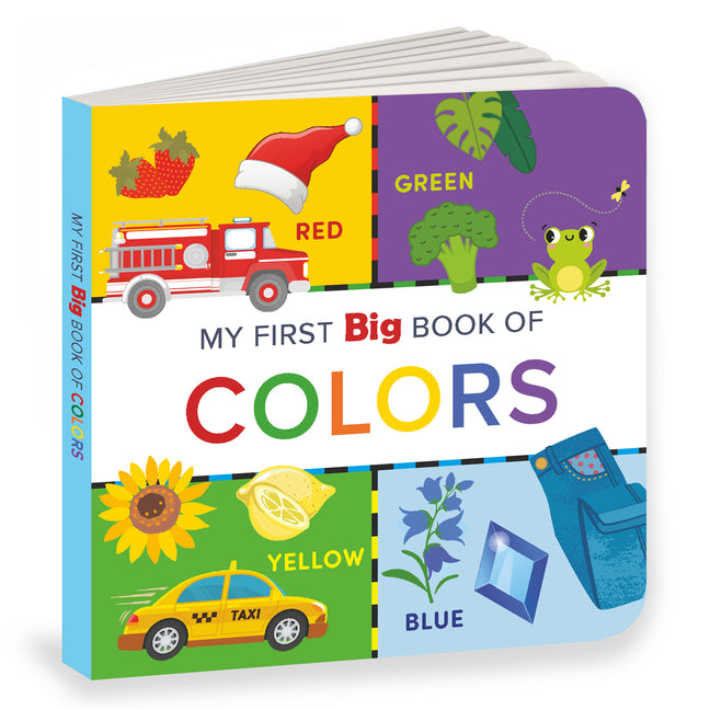 Book cover for My First Big Book of Colors: Illustrated Board Book of Colors for Preschool Kids, Toddlers Book for 1+ [Penguin Early Learning Series]