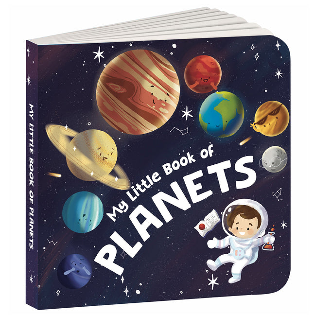 Book cover for My Little Book of Planets: Fun Illustrated Board Book of Planets a Rhyming Book of Solar System for Kids, Toddlers Book for 3+ [Penguin Early Learning
