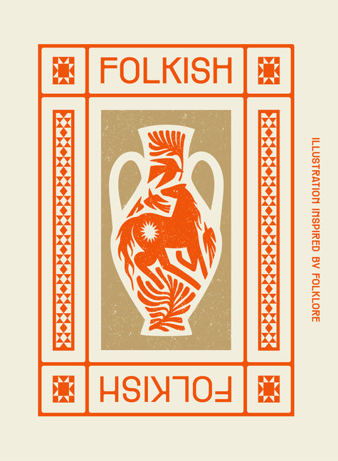 Book cover for Folkish: Illustrations Inspired by Folklore