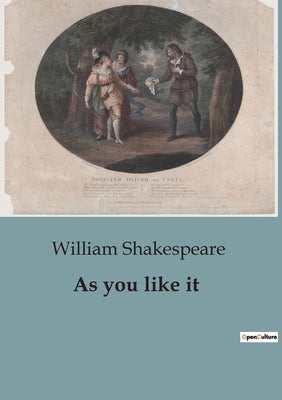 Book cover for As you like it