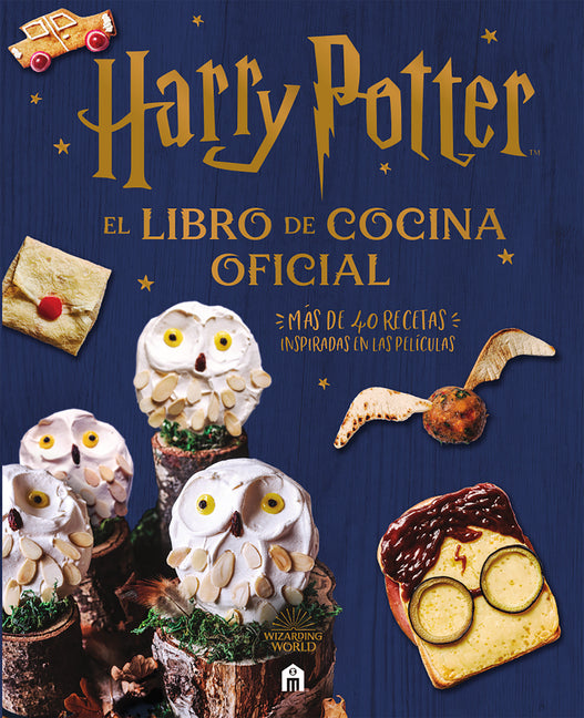 Book cover for Harry Potter. El Libro de Cocina Oficial