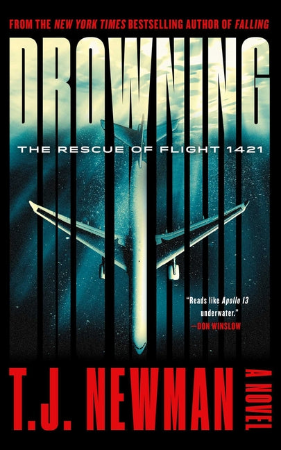 Book cover for Drowning: The Rescue of Flight 1421 (a Novel)