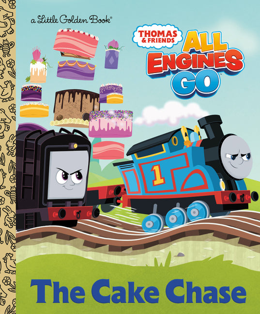Book cover for Cake Chase (Thomas & Friends: All Engines Go)