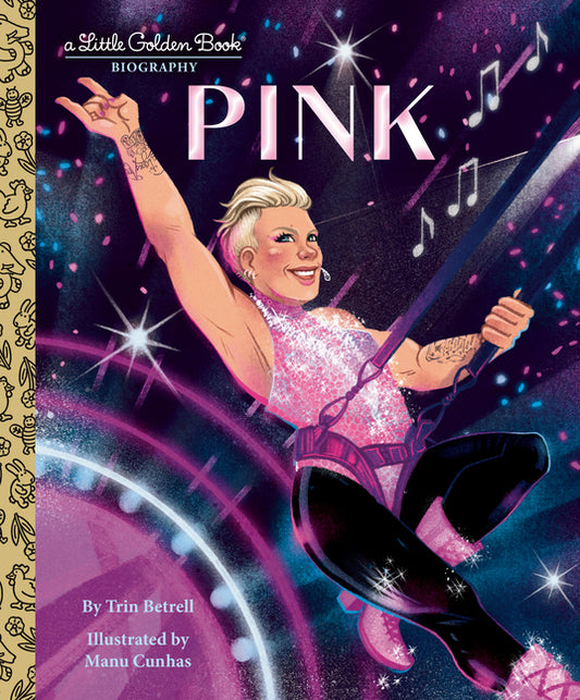 Book cover for Pink: A Little Golden Book Biography
