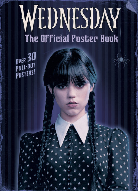 Book cover for Wednesday: The Official Poster Book