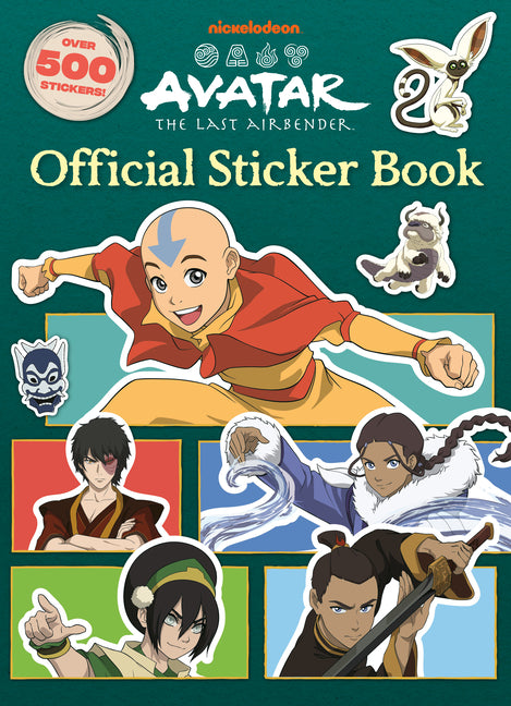 Book cover for Avatar: The Last Airbender Official Sticker Book