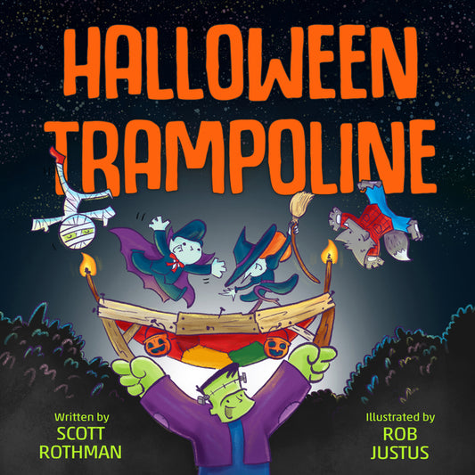 Book cover for Halloween Trampoline
