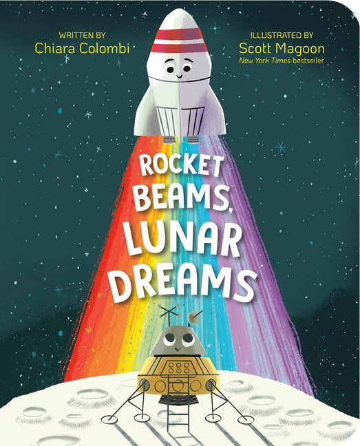 Book cover for Rocket Beams, Lunar Dreams
