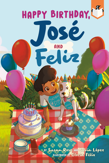 Book cover for Happy Birthday, José and Feliz