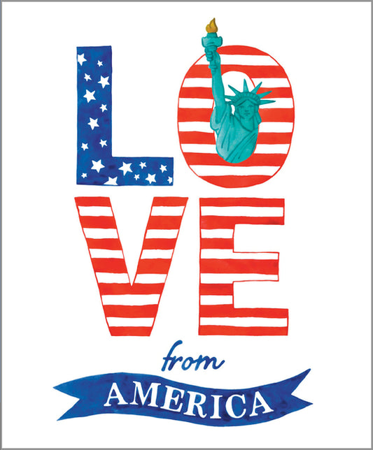 Book cover for Love from America