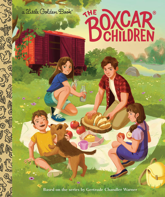 Book cover for Boxcar Children Little Golden Book