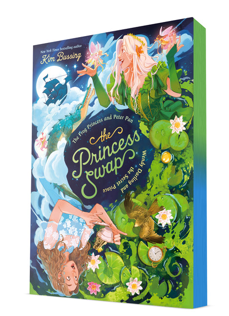 Book cover for Frog Princess and Peter Pan (Or, Wendy Darling and the Secret Prince)