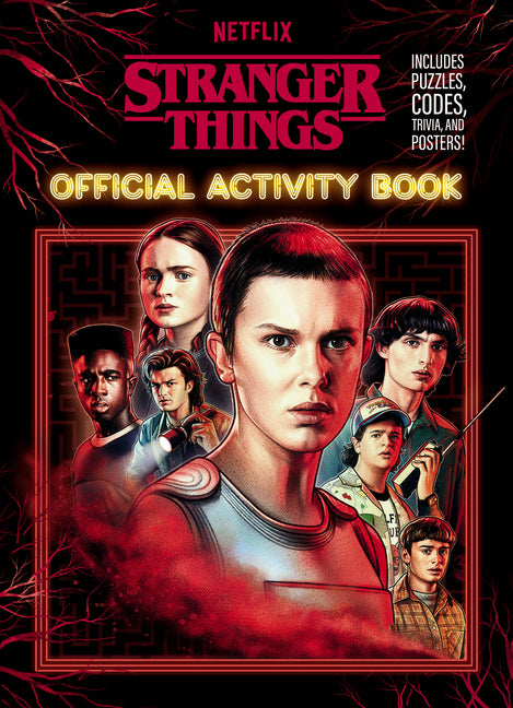 Book cover for Stranger Things Official Activity Book