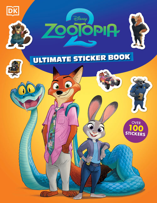 Book cover for Disney Zootopia 2 Ultimate Sticker Book
