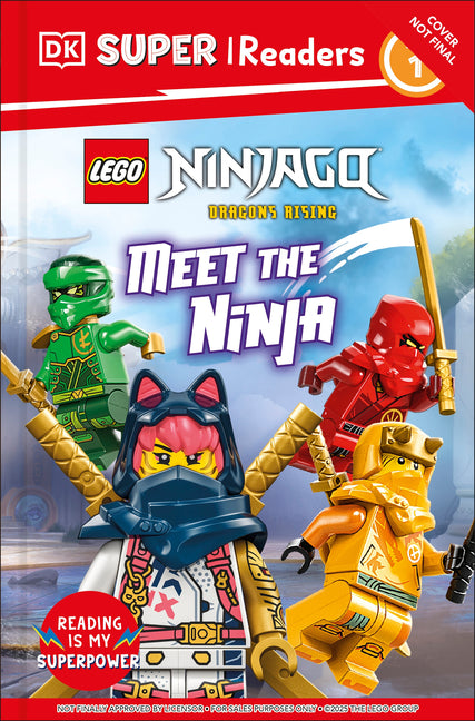 Book cover for DK Super Readers Level 1 Lego Ninjago: Meet the Ninja