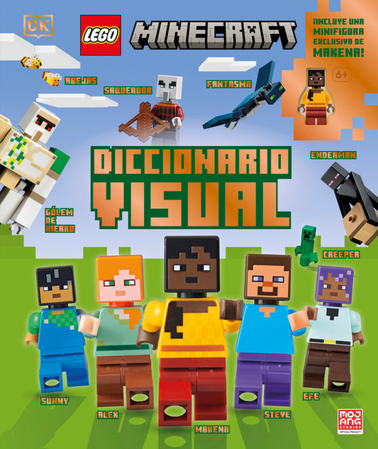 Book cover for Lego Minecraft Diccionario Visual (Visual Dictionary)