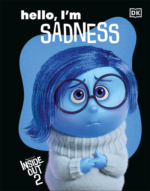 Book cover for Disney Inside Out 2 Hello, I'm Sadness
