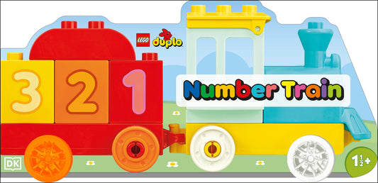 Book cover for Lego Duplo Number Train