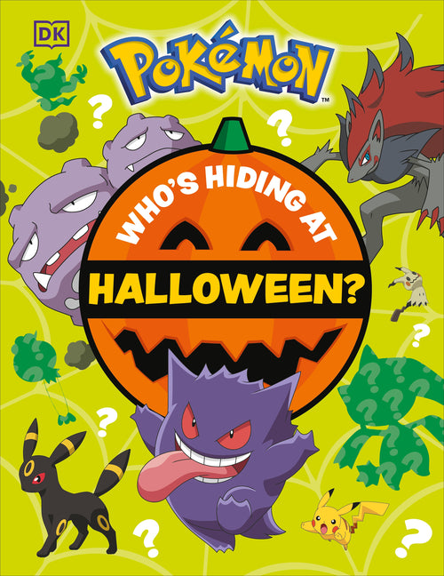 Book cover for Pokémon Who's Hiding at Halloween?