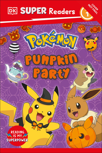 Book cover for DK Super Readers Level 1 Pokémon Pumpkin Party