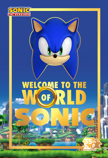 Book cover for Welcome to the World of Sonic: 35th Anniversary Edition