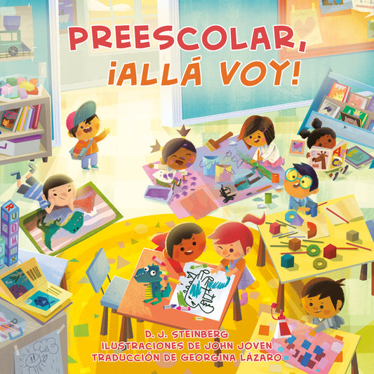 Book cover for Preescolar, ¡Allá Voy! (Preschool, Here I Come! Spanish Edition)