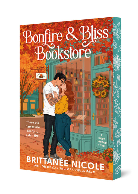 Book cover for Bonfire and Bliss Bookstore (a Hope Harbor Novel)