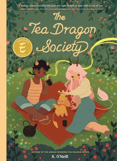Book cover for Tea Dragon Society: (A Graphic Novel)