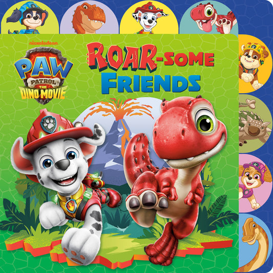 Book cover for Roar-Some Friends (Paw Patrol: The Dino Movie)