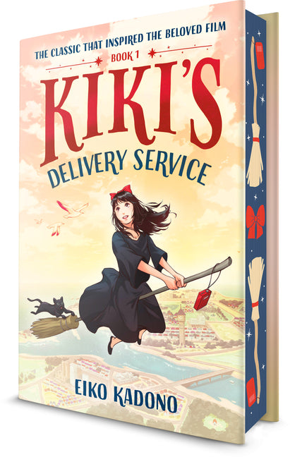Book cover for Kiki's Delivery Service: Deluxe Edition: A Kiki's Delivery Service Novel