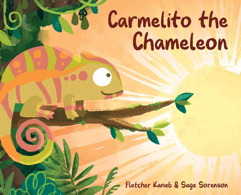 Book cover for Carmelito the Chameleon