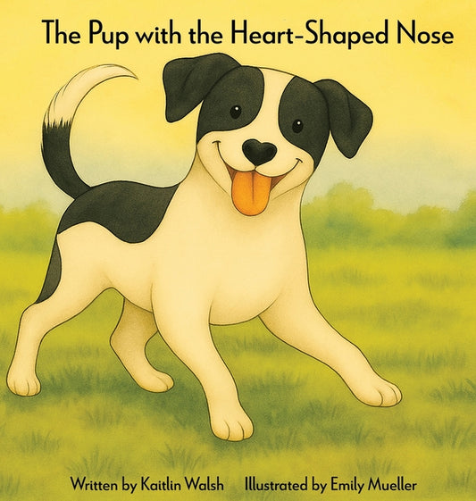 Book cover for Pup with the Heart-Shaped Nose