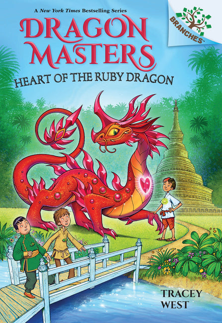 Book cover for Heart of the Ruby Dragon: A Branches Book (Dragon Masters #32)