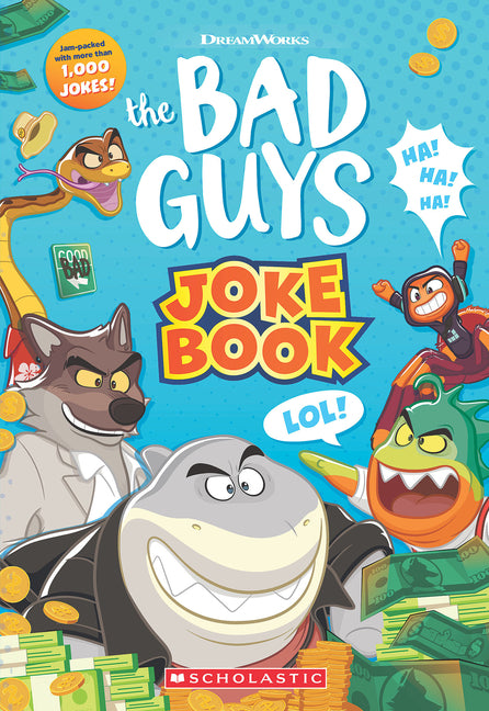 Book cover for Bad Guys Movie 2 Joke Book