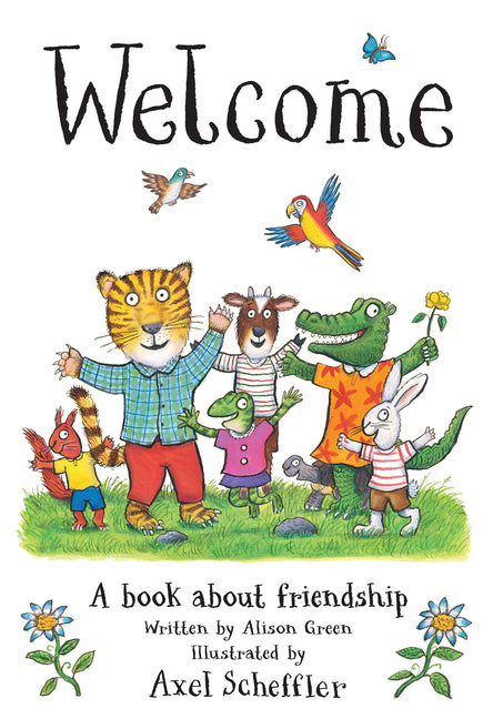 Book cover for Welcome: A Book about Friendship