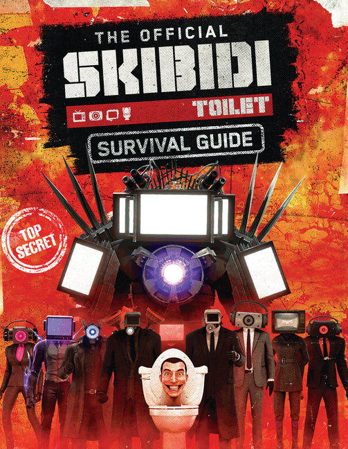 Book cover for Official Skibidi Toilet Survival Guide (Stocking Stuffer)