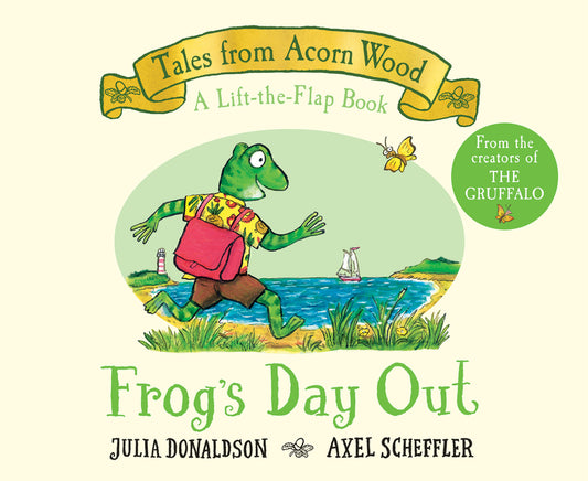 Book cover for Frog's Day Out (a Lift-The-Flap Book) (Tales from Acorn Wood)