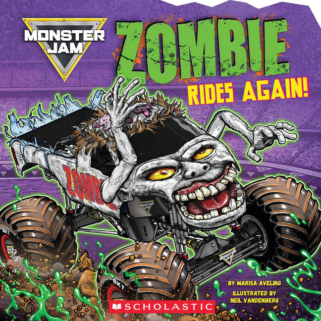Book cover for Monster Jam: Zombie Rides Again! (Deluxe Storybook) (Media Tie-In)