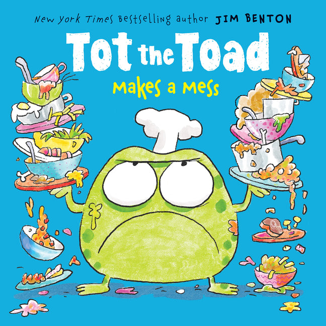 Book cover for Tot the Toad Makes a Mess