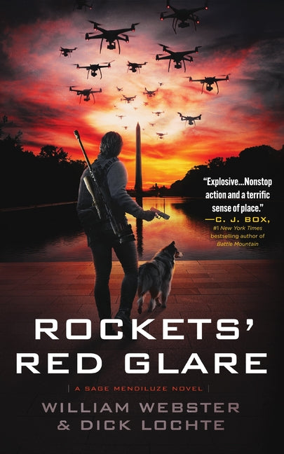 Book cover for Rockets' Red Glare: A Sage Mendiluze Novel