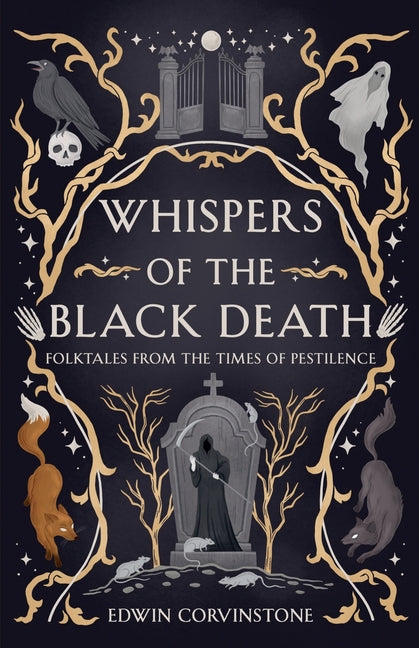Book cover for Whispers of the Black Death: Folktales from the Times of Pestilence
